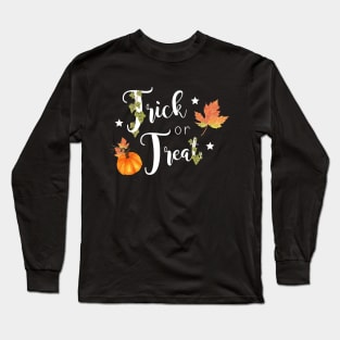 Trick or treat halloween Long Sleeve T-Shirt